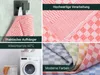 A collage of images showcasing kitchen towels, their features, and available colors. Produktbild-Vorschau
