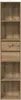 vidaXL Libreria Artisan in rovere 36x30x171 cm materiale a Anteprima dell’immagine prodotto 4