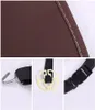 A collage of close-up images showing details of a car seat organizer. Podgląd zdjęcia produktu
