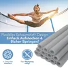 Trampolin Schaumstoffrohre 12x Polster 92cm - Anthrazit - Produktbild-Vorschau 2