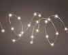LED Solar Lichterkette 4,9m Kunststoff Silber / Warmweiß Produktbild-Vorschau 2