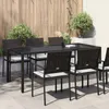 vidaXL Tavolo da giardino marrone 190 x 90 x 75 cm in Anteprima dell’immagine prodotto 2