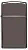 Zippo Feuerzeug Modell 20492 SLIM Black Ice Produktbild-Vorschau 1