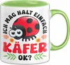 Käfer-Liebhaber Tasse Geschenk Ich Mag Halt Einfach Käfer Produktbild-Vorschau 1