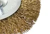 38 mm Messingdrahtscheibenbürste zylindrischer Schaft für Voir les images du produit 2