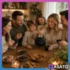 ASATO Gusseisen-Teekanne 0,9 l Set mit 4 Teeschalen und Produktbild-Vorschau 8