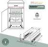 bremermann Teleskopschubladen 2er Set - 30 cm mit Produktbild-Vorschau 7