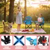 Sunula Kinder Campingstuhl mit Getränkehalter, Anglersessel Produktbild-Vorschau 5