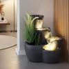 Springbrunnen Botana mit Beleuchtung Gartenbrunnen Produktbild-Vorschau 8