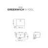 Schock Unterbau-Einbauspüle Greenwich Silverstone N-100L U Produktbild-Vorschau 3
