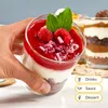 Dessertgläser 12-teiliges Set aus Glas, große Gläser für Produktbild-Vorschau 5