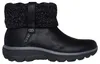 Skechers Slip-Ins Relaxed Fit  Enkellaarsjes Plat - Zwart - Voir les images du produit 2