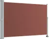vidaXL Výsuvná bočná markíza 160x300 cm hnedá Náhľad obrázku produktu 1