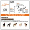 WISFOR Hundebuggy Faltbar, XL Hundewagen für mittelgroße Produktbild-Vorschau 7