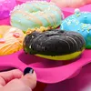 3 Stš¹ck Silikon Donutformen, 6 Hohlr?ume Donut Backform Produktbild-Vorschau 3