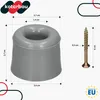 KOTARBAU® 10er Set Türstopper Boden zum Schrauben 27 mm Produktbild-Vorschau 3