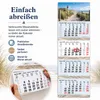 4 Monatskalender 2027 Nordsee Leuchtturm Strand 32x95,5 cm Produktbild-Vorschau 7