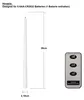 Bougies LED en forme de tige « Flamme Slim », lot de 2, Voir les images du produit 8