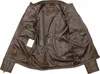 Herren Bikerjacke echt-leder Lederjacke Slim Fit Clubjacke Produktbild-Vorschau 4