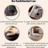 KitchenYeah© Herdabdeckplatte Weiße Meise auf einem Zweig Produktbild-Vorschau 6