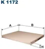 Filtr kabinowy FILTRON K 1172 Podgląd zdjęcia produktu 1