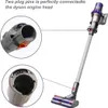 A vacuum cleaner with close-up views of its connection points. Produktbild-Vorschau