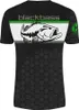 HOTSPOT DESIGN Linear Black Bass, M, schwarz, T-Shirt, Produktbild-Vorschau 1