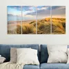DEQORI Glasbild Echtglas 4x30x60 cm 'Dünen am Meer' Produktbild-Vorschau 4