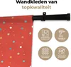 MuchoWow® Wandteppich Wandbehang Tupfen - Rot - Muster Produktbild-Vorschau 3