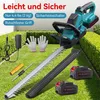 1000W Cordless Hedge Trimmer, 3000 RPM, comes with 2 Produktbild-Vorschau 4