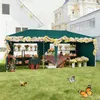 YRHome Gartenpavillon 3x6 m faltbar wasserdicht UV-Schutz Produktbild-Vorschau 9