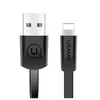 Usams U2 Cavo piatto Lightning 1,2 M Nero/Nero Sj199Ip01 Anteprima dell’immagine prodotto 3