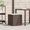 vidaXL Kissenbox mit Speicher Braun 50 x 50 x 50 cm Produktbild-Vorschau 2
