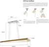 Diagram showing how to adjust the height of a pendant light. Náhled obrázku produktu