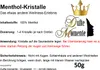 Mentholkristalle - 50g - 100% naturrein -  für die Sauna Produktbild-Vorschau 4