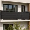KADAX Zasłona balkonowa, 550 cm x 100 cm, osłona balkonowa Podgląd zdjęcia produktu 4