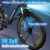 26 Zoll E Bike Herren/Damen, Elektrofahrrad, E-Mountainbike Produktbild-Vorschau 6