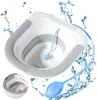 Sitzbadewanne, Sitzbad für Toilette, Faltbares Produktbild-Vorschau 1