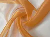 Crystal Organza Stoff Meterware 150 cm Breite, Orange Produktbild-Vorschau 1