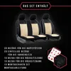 Sitzbezüge Auto Universal Schonbezug Bezüge für Renault Produktbild-Vorschau 11