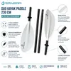 Spinera Kayak Paddel Basic 230cm 4-teilig Kajakpaddel Alu Produktbild-Vorschau 3
