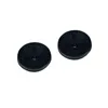 Two black circular charcoal filters for a kitchen hood. Produktbild-Vorschau