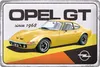 Nostalgic-Art - Blechschild 20 x 30cm - Opel - Opel GT Produktbild-Vorschau 1