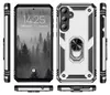 Multiple views of a phone case with a ring holder, showing the front, back, and sides. Produktbild-Vorschau