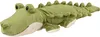 A plush toy crocodile is lying on a white background. Podgląd zdjęcia produktu