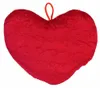 Cœur en peluche rouge vin, avec l'inscription "Je t'aime" - Voir les images du produit 7