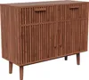 UnboxG credenza in legno massiccio 100x35x80 cm, marrone, 2 Anteprima dell’immagine prodotto 12