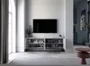 Szafka RTV Glamour Nowoczesna Komoda RTV Biały Mat 150 cm Podgląd zdjęcia produktu 5