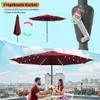 Faziango 3.5m Sonnenschirm UV50+ Sonnenschutz Gartenschirm Produktbild-Vorschau 3