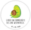 Mr. & Mrs. Panda magnet Avocado Pfeifen - Weiß - Geschenk, Produktbild-Vorschau 1